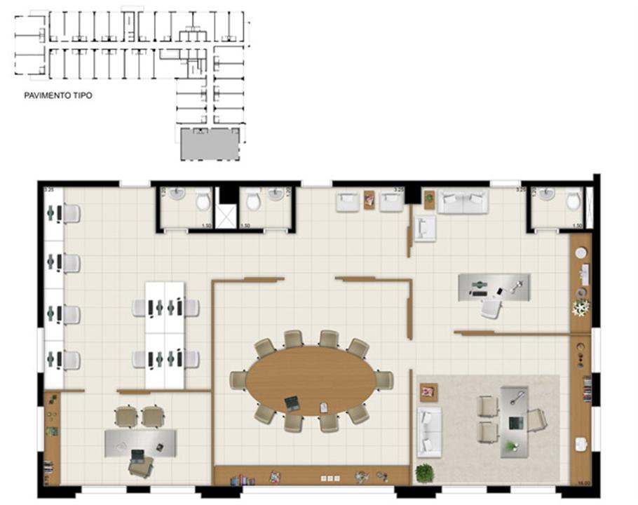 Sala comercial 150 m² - Sugestão de junção | Pátio Jardins – Altos do Calhau - São Luís - Maranhão Sala comercial 150 m² - Sugestão de junção | Pátio Jardins – Salas Comerciais em Altos do Calhau - São Luís - Maranhão