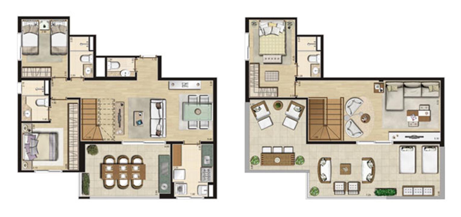 Cobertura 161m² privativos | Thera Residence – Berrini - São Paulo - São Paulo Cobertura 161m² privativos | Thera Residence – Apartamento na Berrini - São Paulo - São Paulo