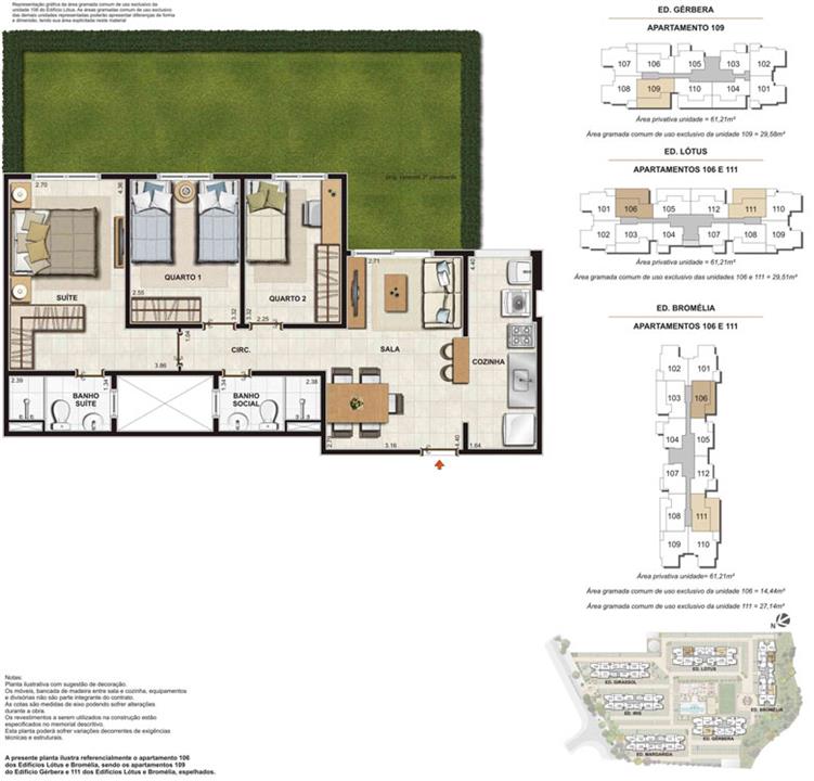Imagem Planta | Floris Bosque Residencial – Jacarepaguá - Rio de Janeiro - Rio de Janeiro Imagem Planta | Floris Bosque Residencial – Apartamento em Jacarepaguá - Rio de Janeiro - Rio de Janeiro