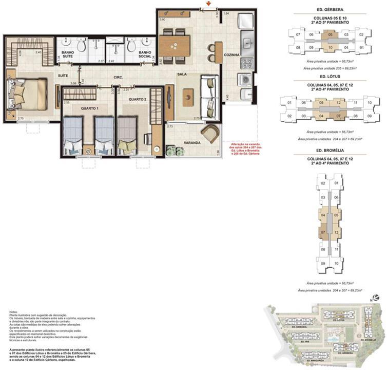 Imagem Planta | Floris Bosque Residencial – Jacarepaguá - Rio de Janeiro - Rio de Janeiro Imagem Planta | Floris Bosque Residencial – Apartamento em Jacarepaguá - Rio de Janeiro - Rio de Janeiro