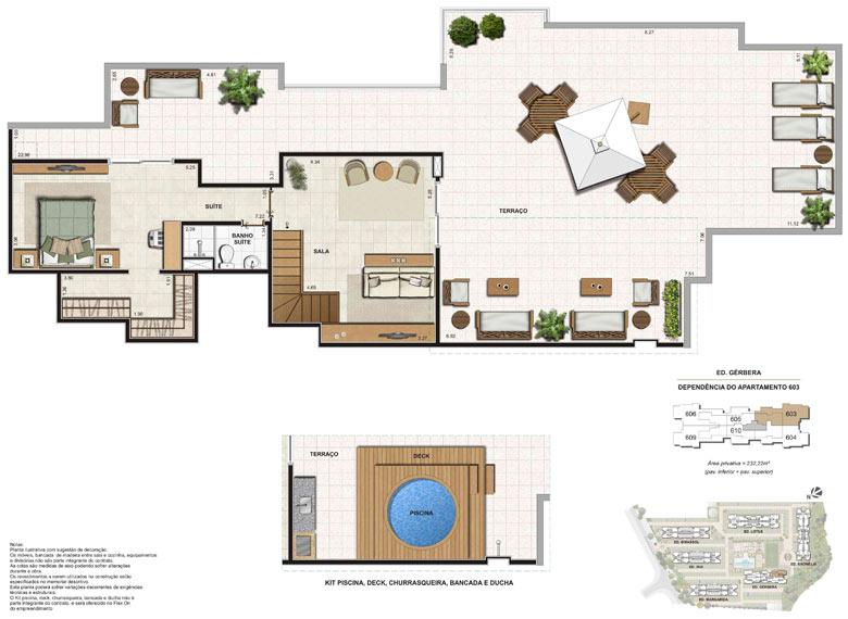 Imagem Planta | Floris Bosque Residencial – Apartamento em  Jacarepaguá - Rio de Janeiro - Rio de Janeiro