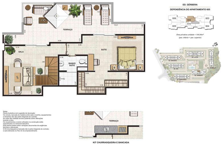 Imagem Planta | Floris Bosque Residencial – Apartamento em  Jacarepaguá - Rio de Janeiro - Rio de Janeiro