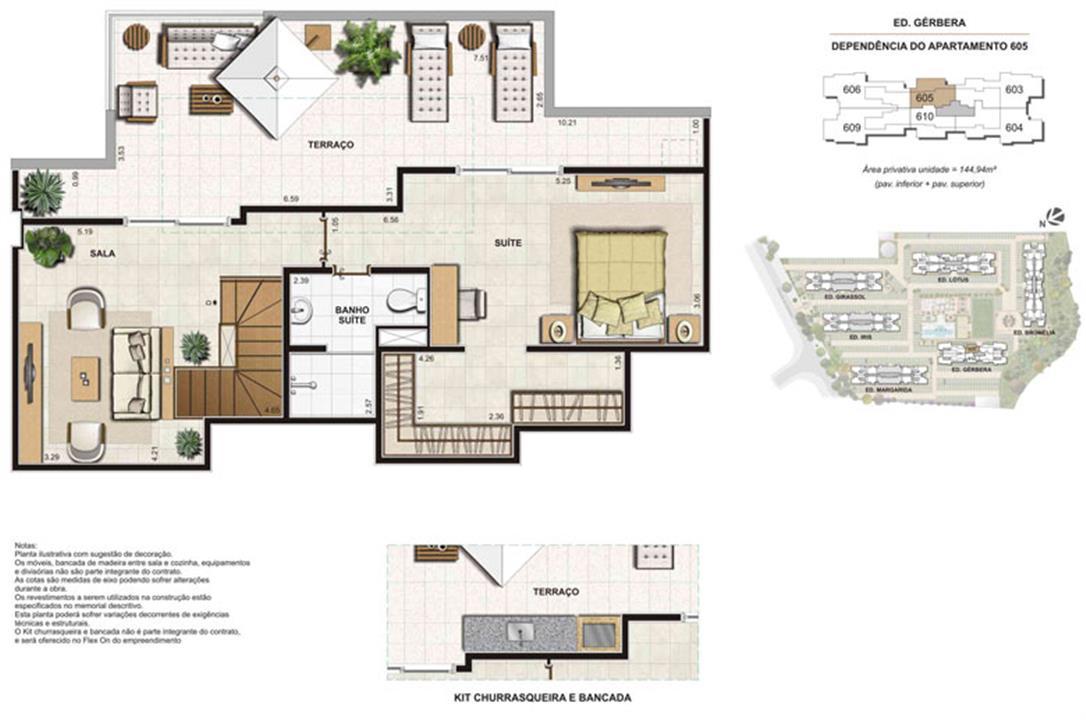 Imagem Planta | Floris Bosque Residencial – Jacarepaguá - Rio de Janeiro - Rio de Janeiro Imagem Planta | Floris Bosque Residencial – Apartamento em Jacarepaguá - Rio de Janeiro - Rio de Janeiro