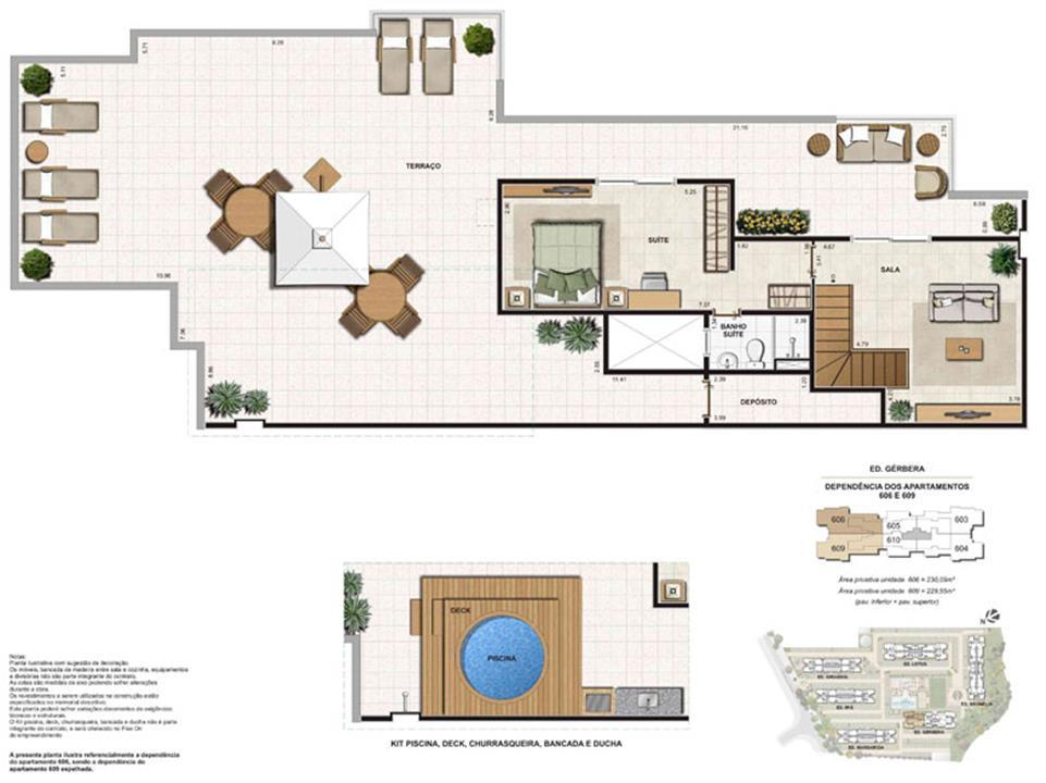 Imagem Planta | Floris Bosque Residencial – Jacarepaguá - Rio de Janeiro - Rio de Janeiro Imagem Planta | Floris Bosque Residencial – Apartamento em Jacarepaguá - Rio de Janeiro - Rio de Janeiro
