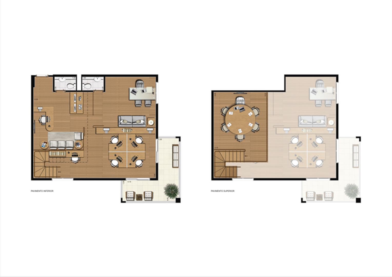 Duplex de 110 m² Final 16 | Luzes da Mooca - Atrio Giorno – Salas Comerciais na  Mooca - São Paulo - São Paulo