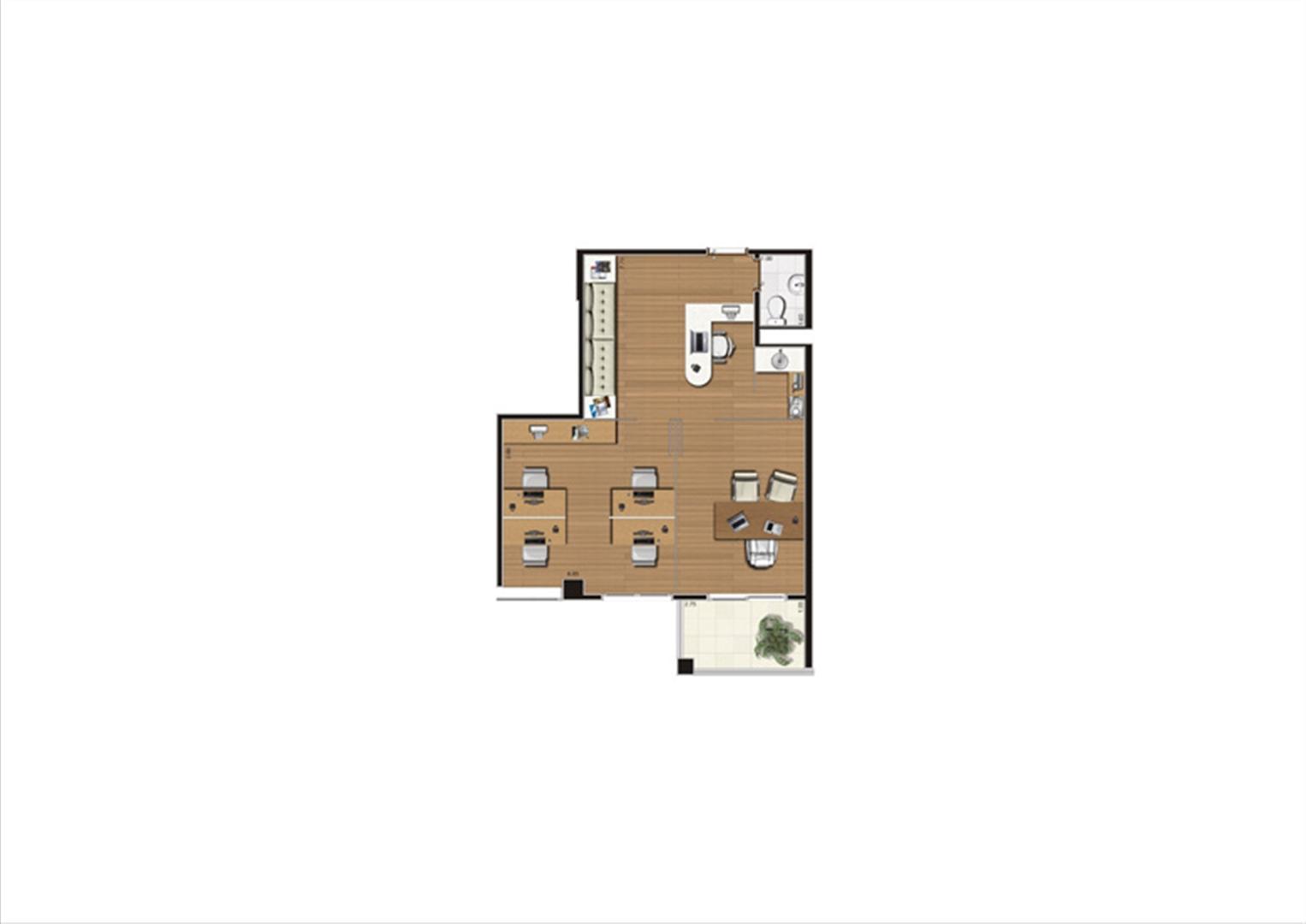 Sala Comercial 55 m² Final 6 | Luzes da Mooca - Atrio Giorno – Salas Comerciais na  Mooca - São Paulo - São Paulo