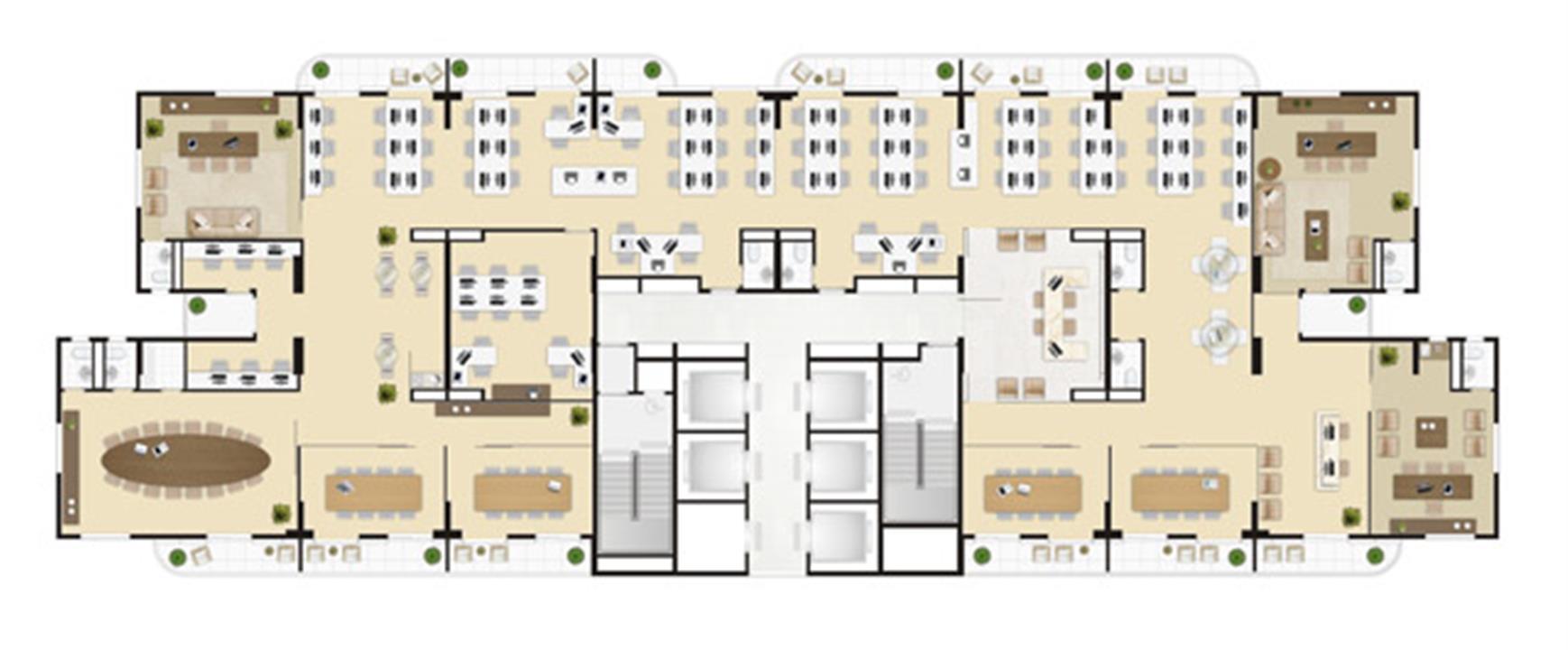 Laje inteira 665 m² | Wave – Valongo - Santos - São Paulo Laje inteira 665 m² | Wave – Salas Comerciais em Valongo - Santos - São Paulo