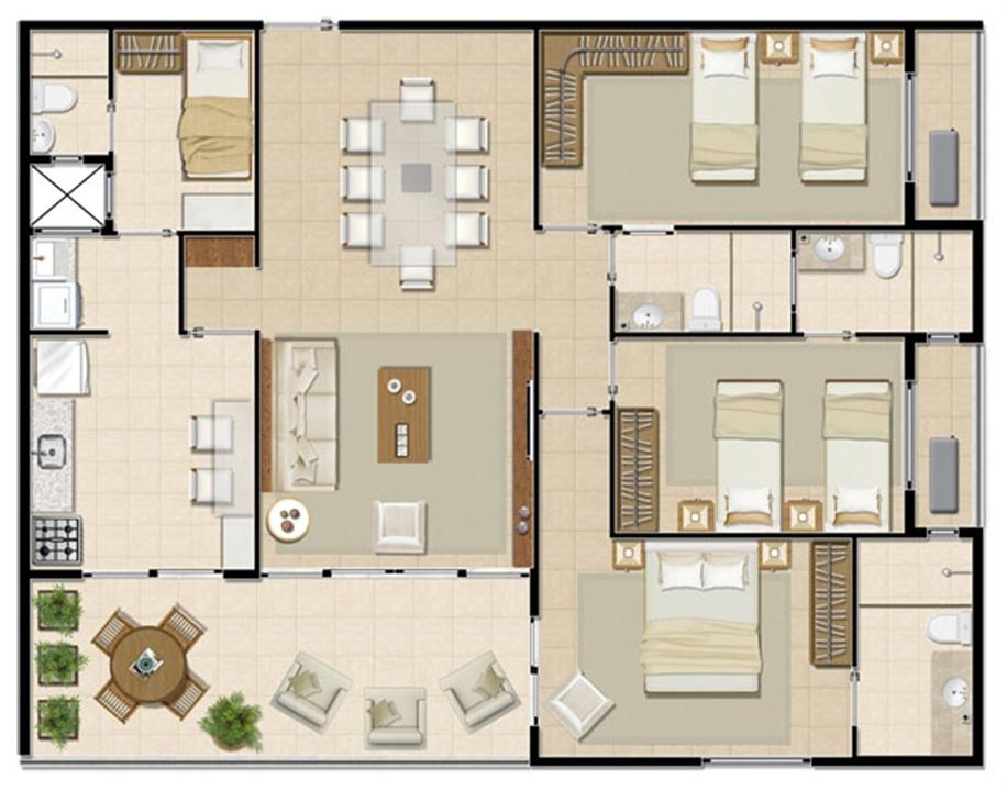 Apartamento Solar - 118 m² | Mandara Lanai – Porto das Dunas - Aquiraz - Ceará Apartamento Solar - 118 m² | Mandara Lanai – Apartamento no Porto das Dunas - Aquiraz - Ceará