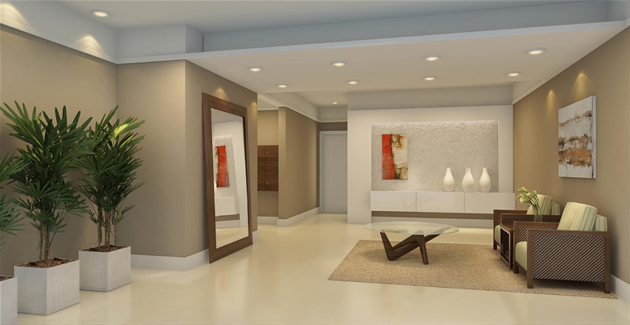 Sala de Estar | Punto Riserva Lindóia – Apartamento	no  Jardim Lindóia - Porto Alegre - Rio Grande do Sul