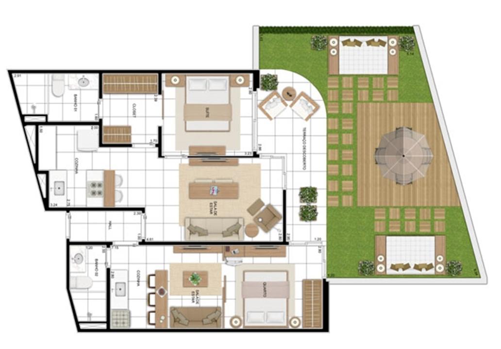 PLANTA - APTO TIPO A - MAISON 117 m² | In Mare Bali – Distrito Litoral de Cotovelo - Parnamirim - Rio Grande do Norte PLANTA - APTO TIPO A - MAISON 117 m² | In Mare Bali – Apartamento no Distrito Litoral de Cotovelo - Parnamirim - Rio Grande do Norte