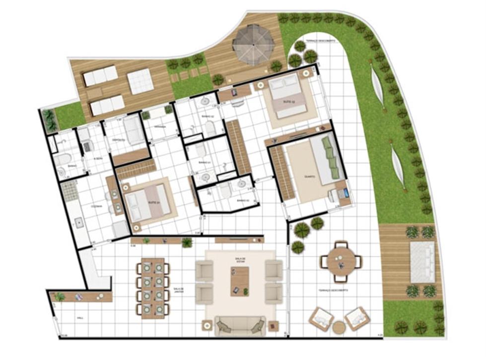 PLANTA - APTO TIPO E - MAISON 216 m² | In Mare Bali – Distrito Litoral de Cotovelo - Parnamirim - Rio Grande do Norte PLANTA - APTO TIPO E - MAISON 216 m² | In Mare Bali – Apartamento no Distrito Litoral de Cotovelo - Parnamirim - Rio Grande do Norte