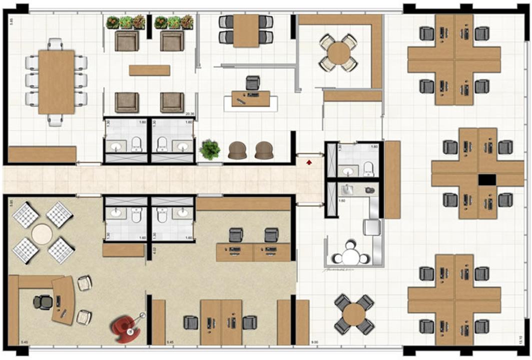 Modelo Escritório de Advocacia - 276 m² privativos-2 | Getúlio Vargas Prime Offices – Menino Deus - Porto Alegre - Rio Grande do Sul Modelo Escritório de Advocacia - 276 m² privativos-2 | Getúlio Vargas Prime Offices – Salas Comerciais no Menino Deus - Porto Alegre - Rio Grande do Sul