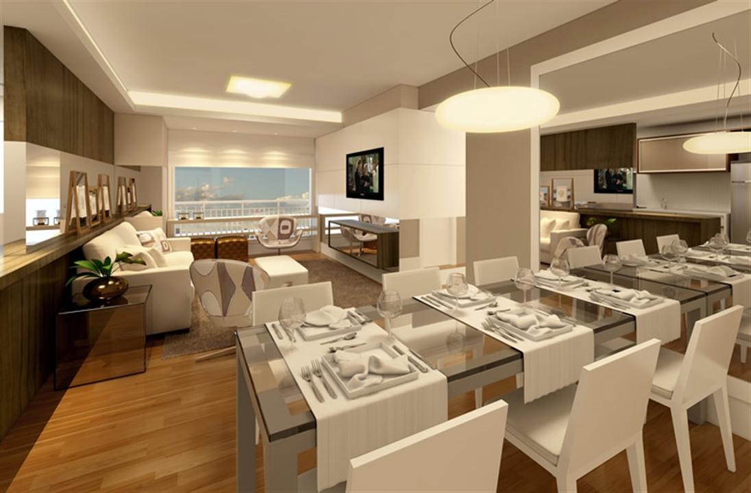 Sala de Estar | Serenitá – Apartamento  Próximo ao Iguatemi - Porto Alegre - Rio Grande do Sul