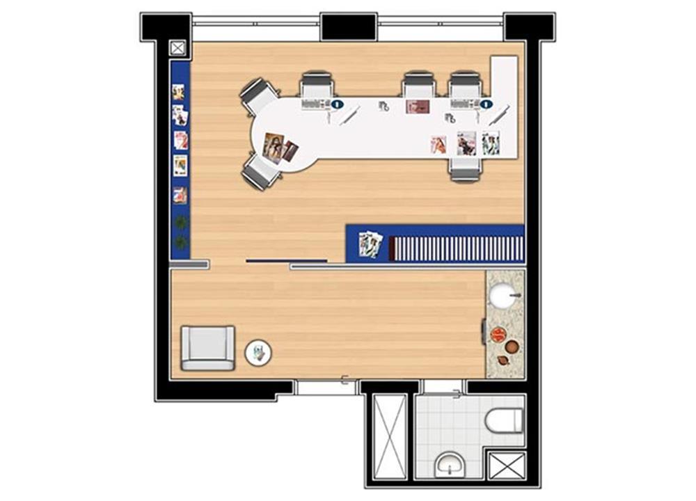 Imprensa   36 m² privativos | Praia de Belas Prime Offices – Salas Comerciais	no  Praia de Belas - Porto Alegre - Rio Grande do Sul