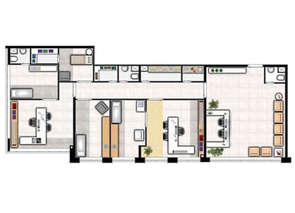 Ortopedia   214 m² privativos | Praia de Belas Prime Offices – Salas Comerciais	no  Praia de Belas - Porto Alegre - Rio Grande do Sul