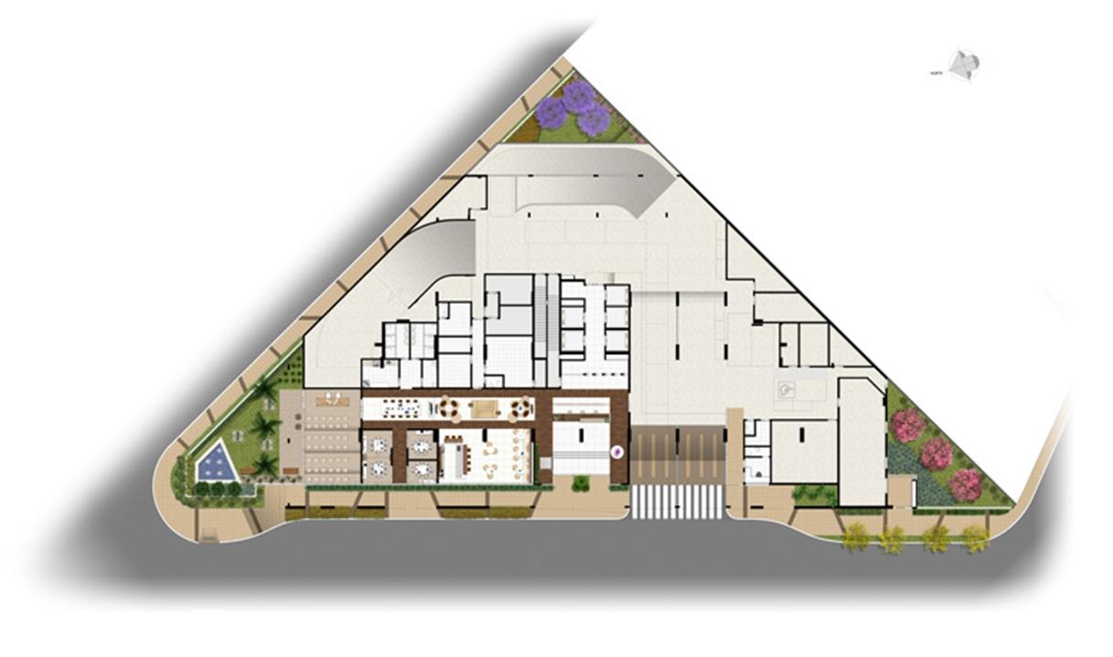 Implantação | Escritórios Design – Cambuí - Campinas - São Paulo Implantação | Escritórios Design – Salas Comerciais no Cambuí - Campinas - São Paulo