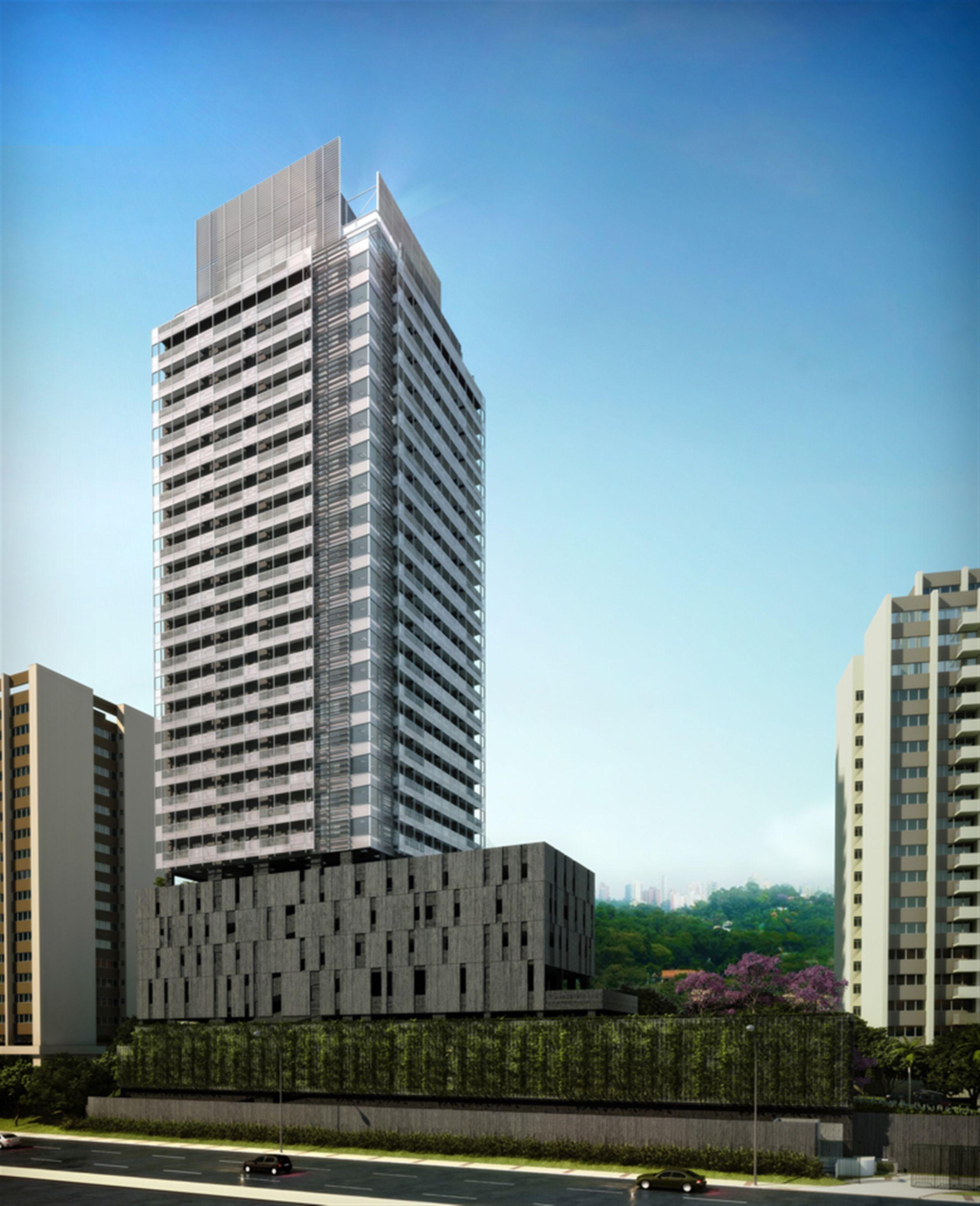 Fachada | Escritórios Morumbi Prime – Salas Comerciais	no  Morumbi - São Paulo - São Paulo