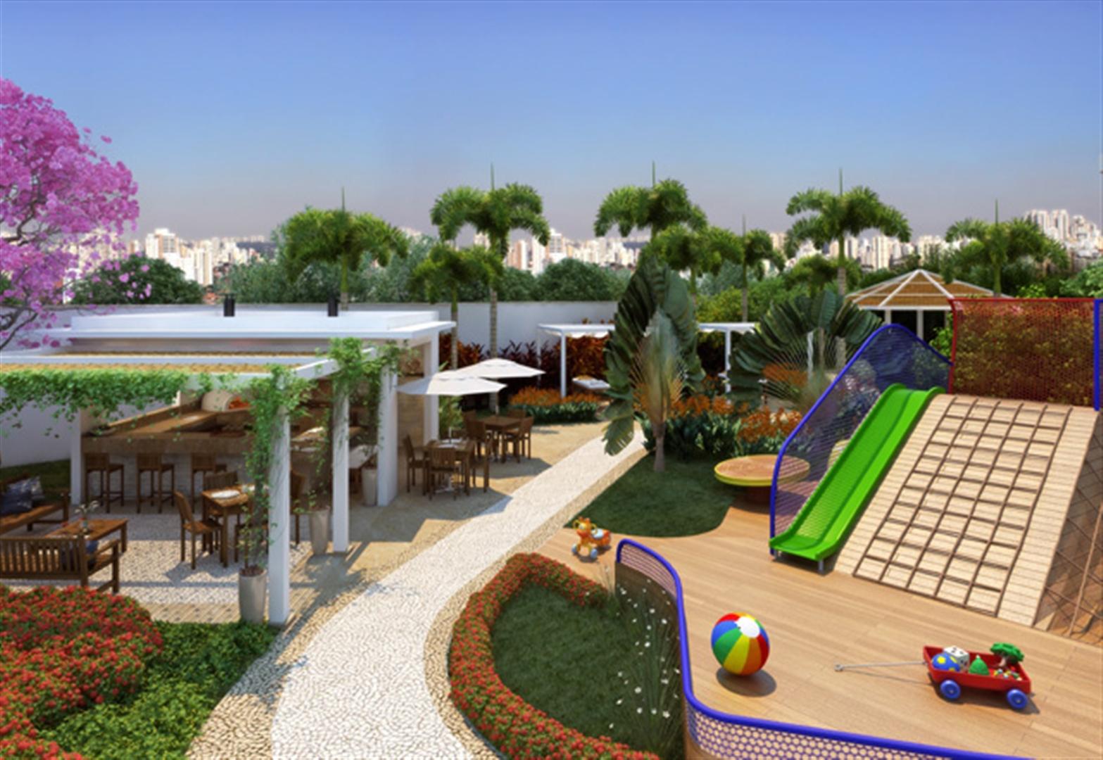 Lazer | Emirado – Apartamento	no  Boqueirão - Santos - São Paulo