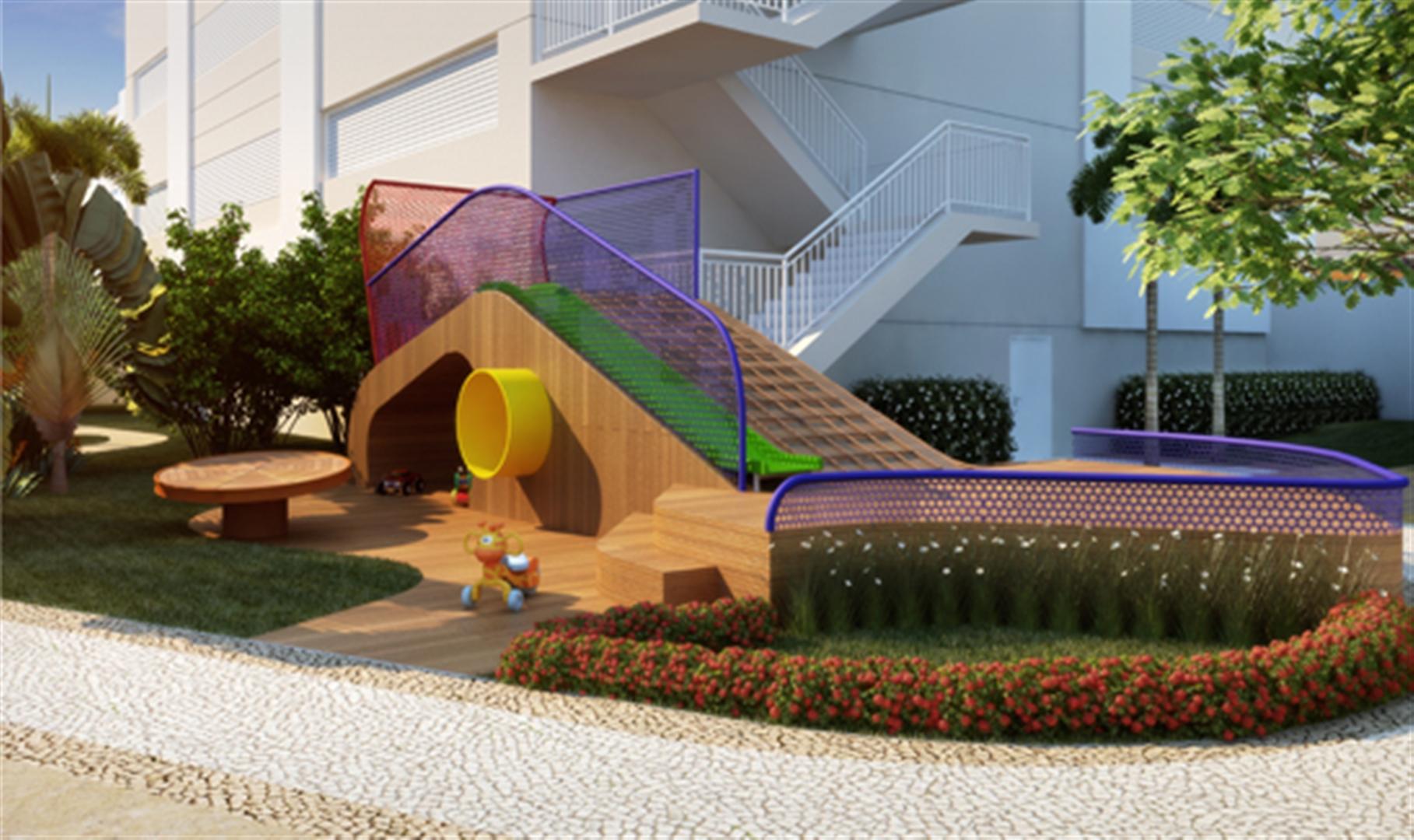 Lazer | Emirado – Apartamento	no  Boqueirão - Santos - São Paulo