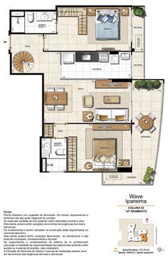 Apartamento Cobertura 1402 | Wave Ipanema – Apartamento em  Ipanema - Rio de Janeiro - Rio de Janeiro