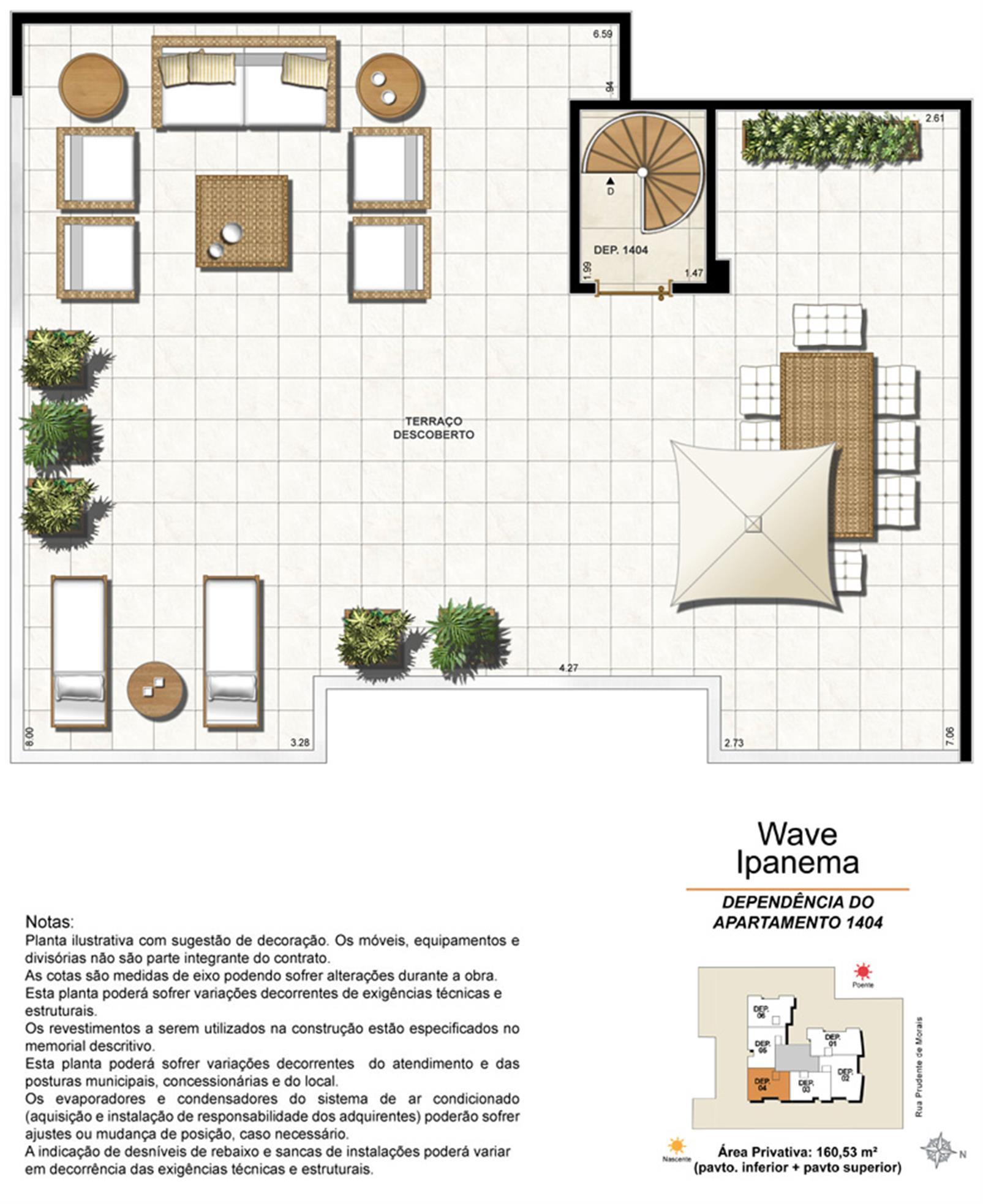 Dependência Cobertura 1404 | Wave Ipanema – Ipanema - Rio de Janeiro - Rio de Janeiro Dependência Cobertura 1404 | Wave Ipanema – Apartamento em Ipanema - Rio de Janeiro - Rio de Janeiro