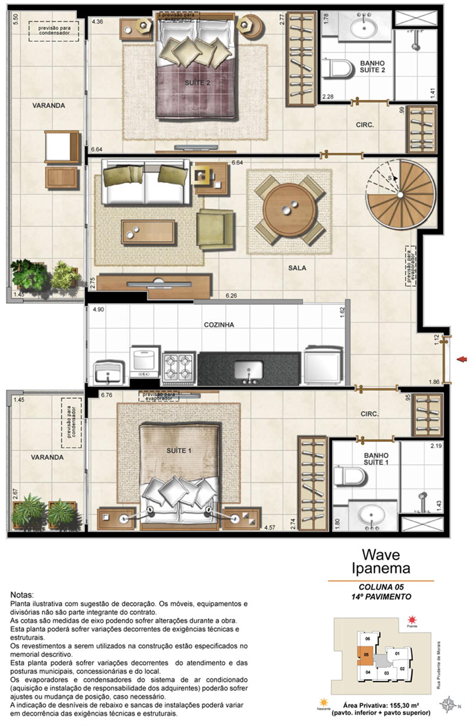 Apartamento Cobertura 1405 | Wave Ipanema – Ipanema - Rio de Janeiro - Rio de Janeiro Apartamento Cobertura 1405 | Wave Ipanema – Apartamento em Ipanema - Rio de Janeiro - Rio de Janeiro