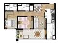 Planta tipo Meio de 67,83 m² | Encontro Ipiranga – Apartamento no  Ipiranga - São Paulo - São Paulo