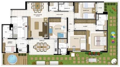 Maison 4 quartos 167 m² | Quartier Lagoa Nova – Apartamento na  Lagoa Nova - Natal - Rio Grande do Norte