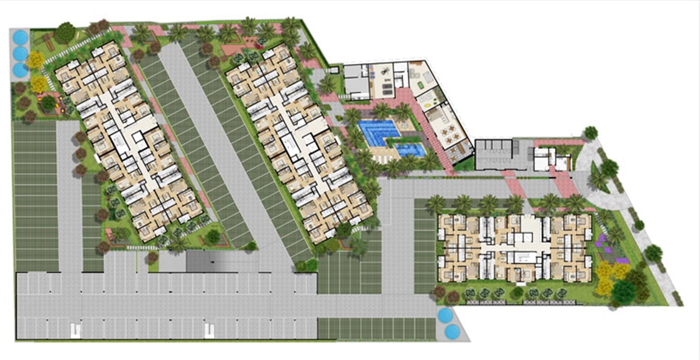 Implantação | Supera Condomínio Clube – próximo ao Zaffari Zona Sul - Porto Alegre - Rio Grande do Sul Implantação | Supera Condomínio Clube – Apartamento próximo ao Zaffari Zona Sul - Porto Alegre - Rio Grande do Sul