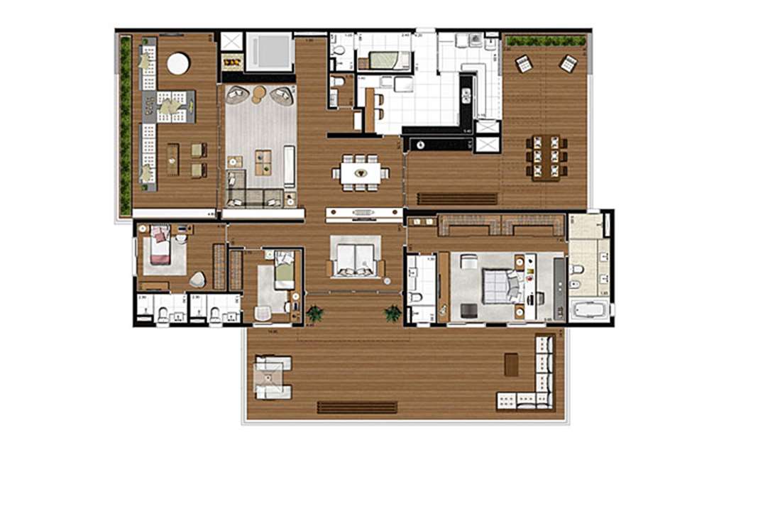 Apartamento com varanda 398m², opção 3 suítes com suíte master ampliada | Artisan Campo Belo – Campo Belo - São Paulo - São Paulo Apartamento com varanda 398m², opção 3 suítes com suíte master ampliada | Artisan Campo Belo – Apartamento no Campo Belo - São Paulo - São Paulo