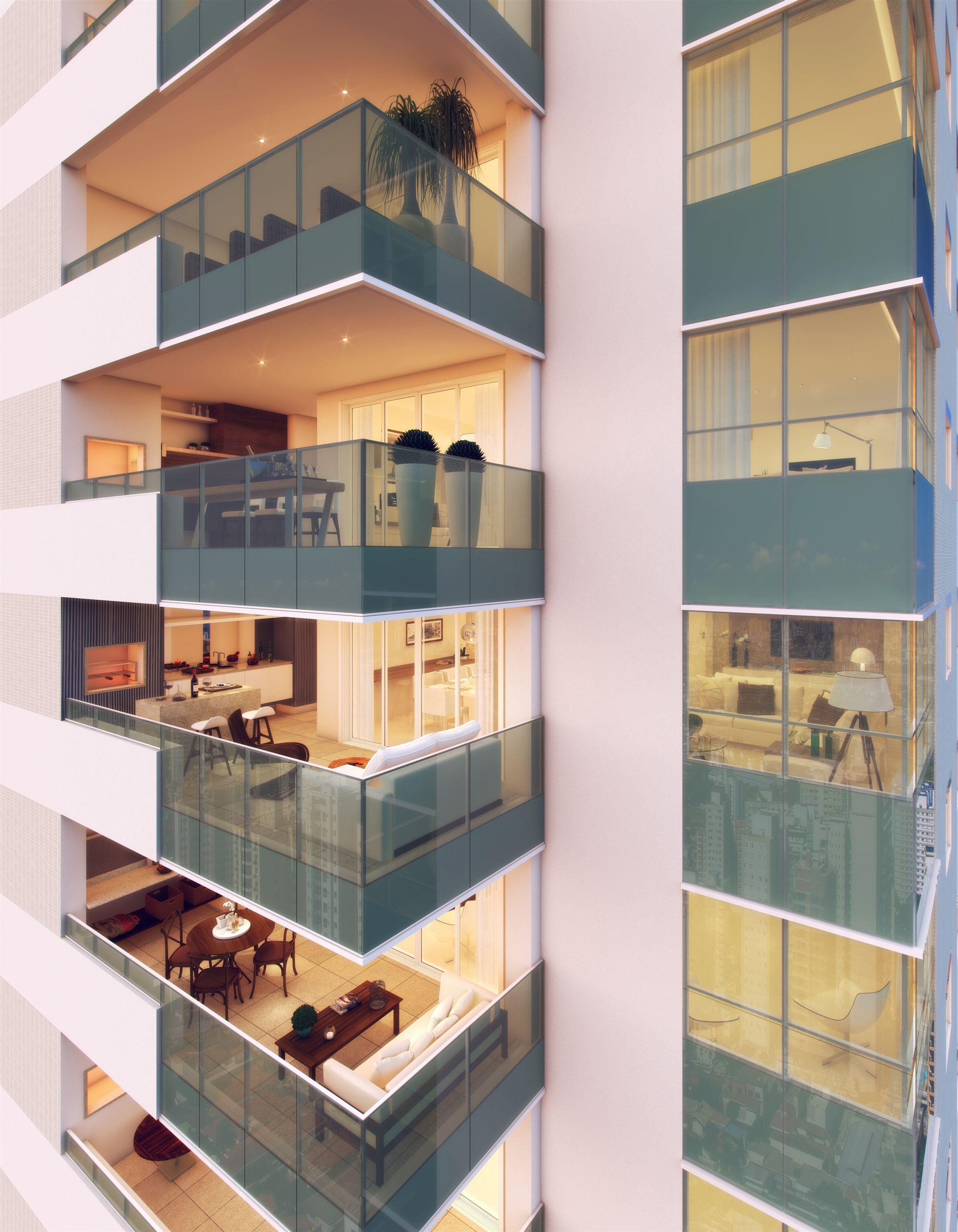 Fachada | Vetrino Brooklin by Cyrela – Apartamento	no  Brooklin - São Paulo - São Paulo
