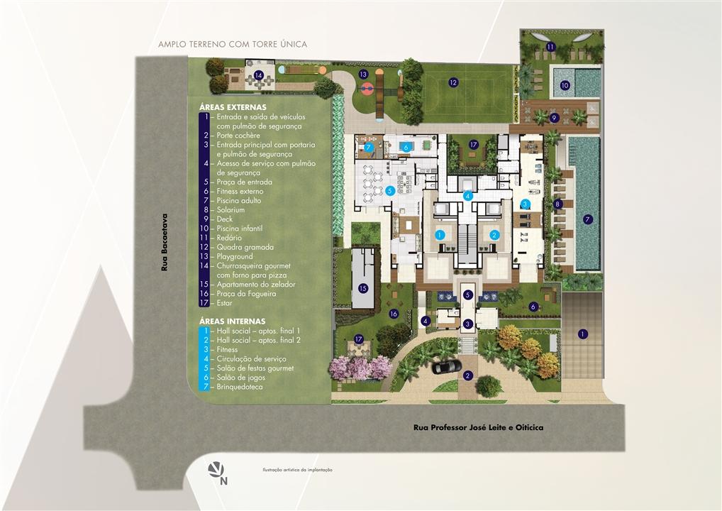 Implantação | Vetrino Brooklin by Cyrela – Brooklin - São Paulo - São Paulo Implantação | Vetrino Brooklin by Cyrela – Apartamento no Brooklin - São Paulo - São Paulo