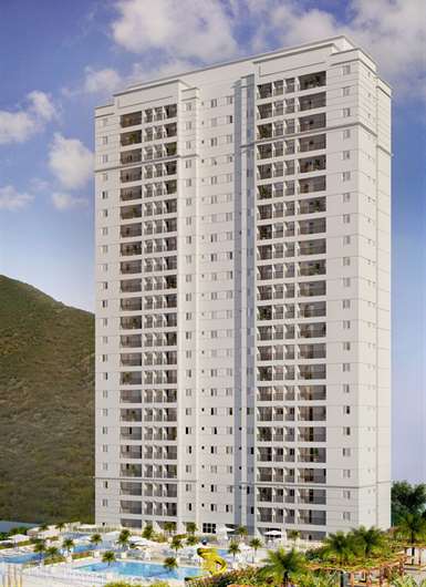 Fachada | Way Orquidário – Apartamento	no  Orquidário - Santos - São Paulo