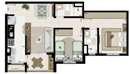 2 dormitórios com 1 suíte - 62m² | Way Orquidário – Apartamento no  Orquidário - Santos - São Paulo