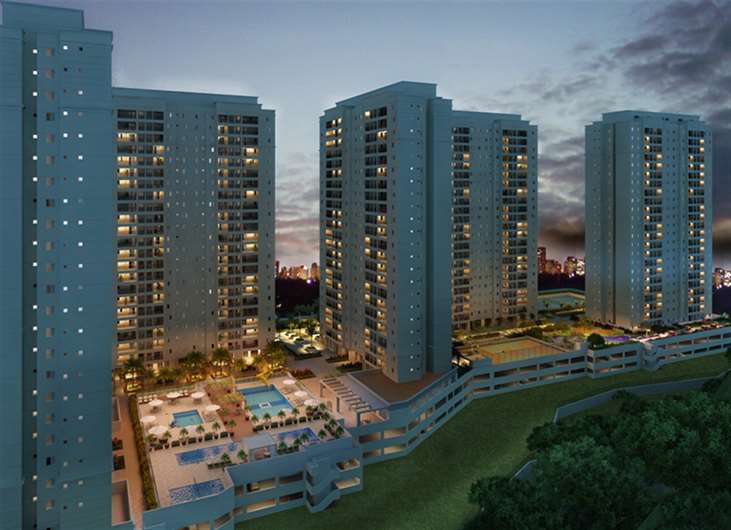 Fachada | Way Orquidário – Apartamento	no  Orquidário - Santos - São Paulo