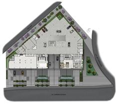 Perspectiva Ilustrada da Implantação | Duo Concept Hotel – Apartamento  Próximo ao Centro - Porto Alegre - Rio Grande do Sul