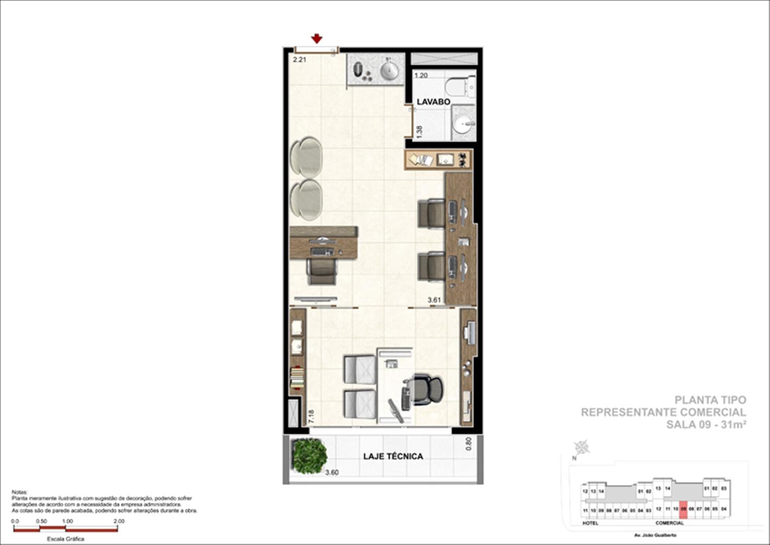 SALA 09 CONSULTOR DE VENDAS | Urban Office Curitiba – Salas Comerciais no  Cabral - Curitiba - Paraná