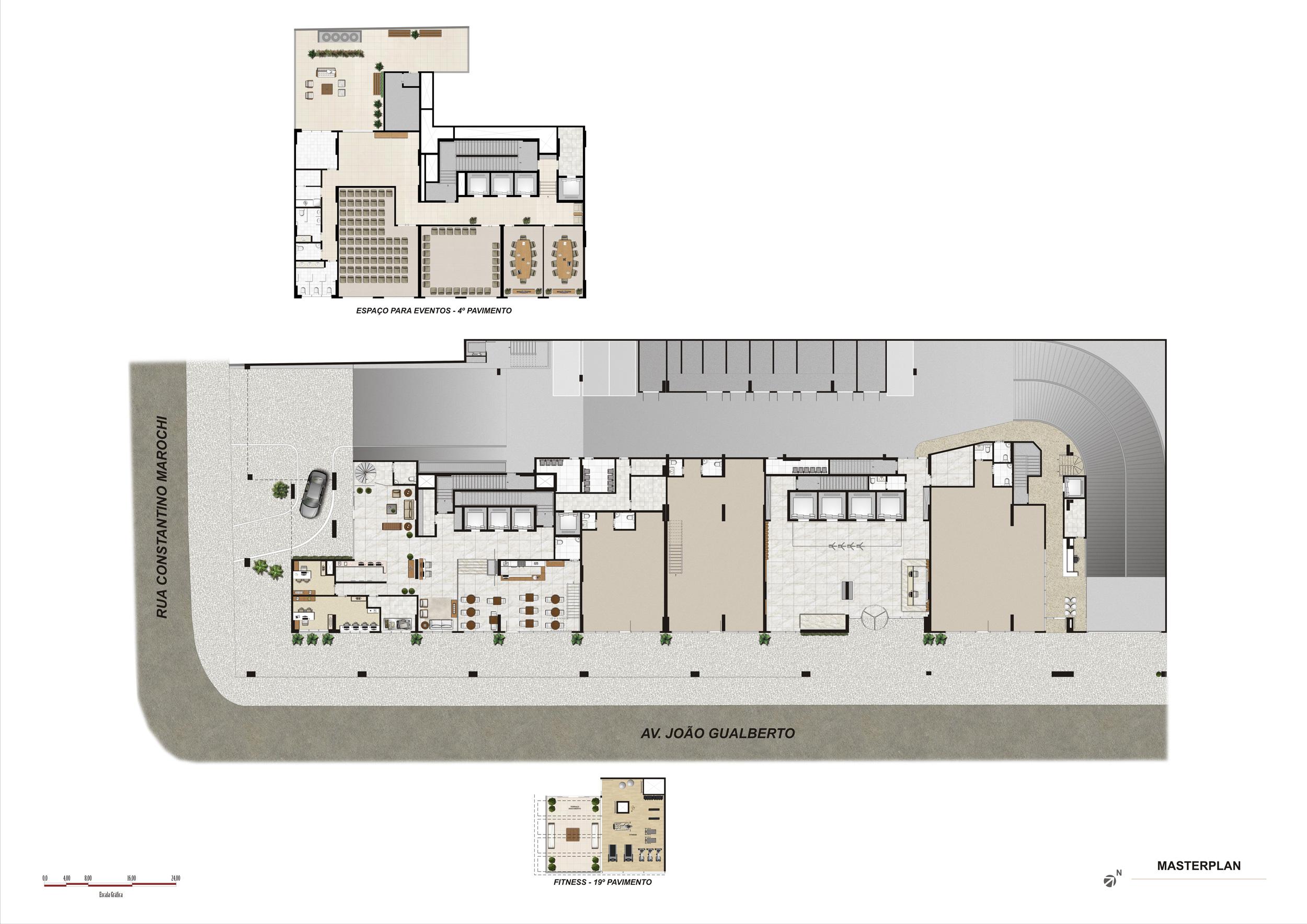Implantação | Urban Office Curitiba – Salas Comerciais no  Cabral - Curitiba - Paraná
