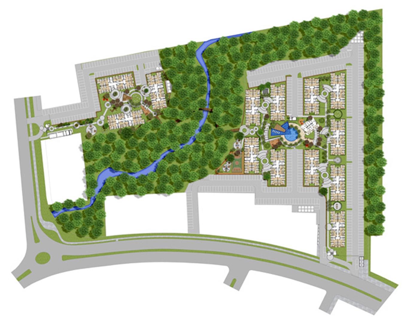 Perspectiva ilustrada da implantação | Reserva Ipanema – Apartamento em  Ipanema - Porto Alegre - Rio Grande do Sul