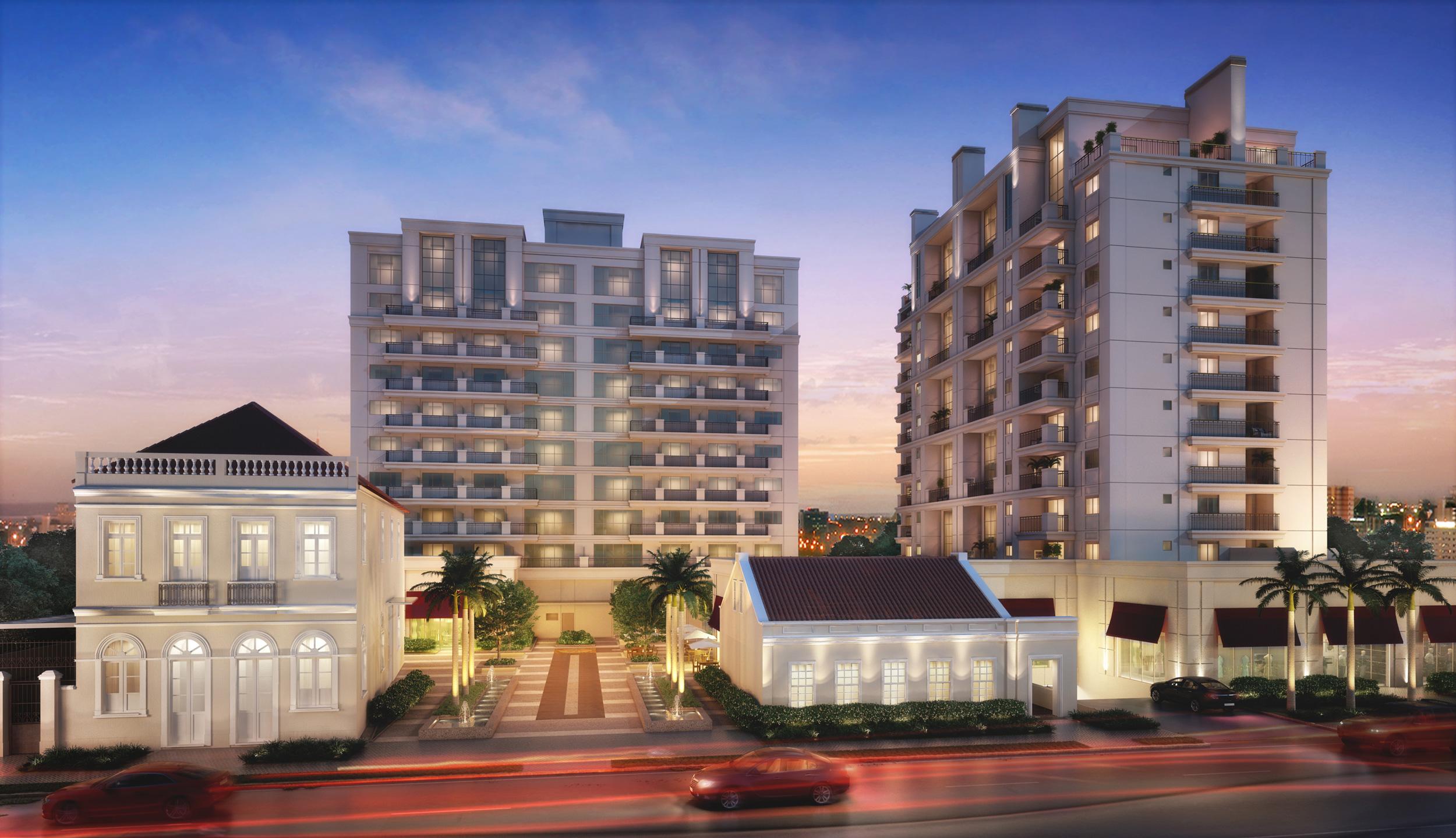 Fachada | 1550 Batel (Home Batel) – Apartamento	no  Batel - Curitiba - Paraná