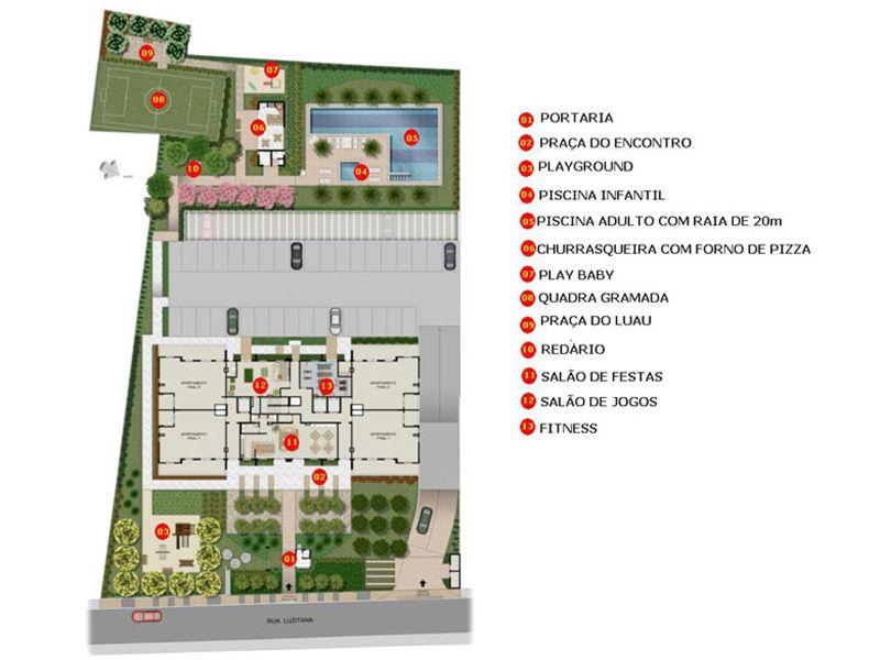 Planta:  | Reserva Bosque dos Jequitibás - Apartamento no Bosque - Campinas SP