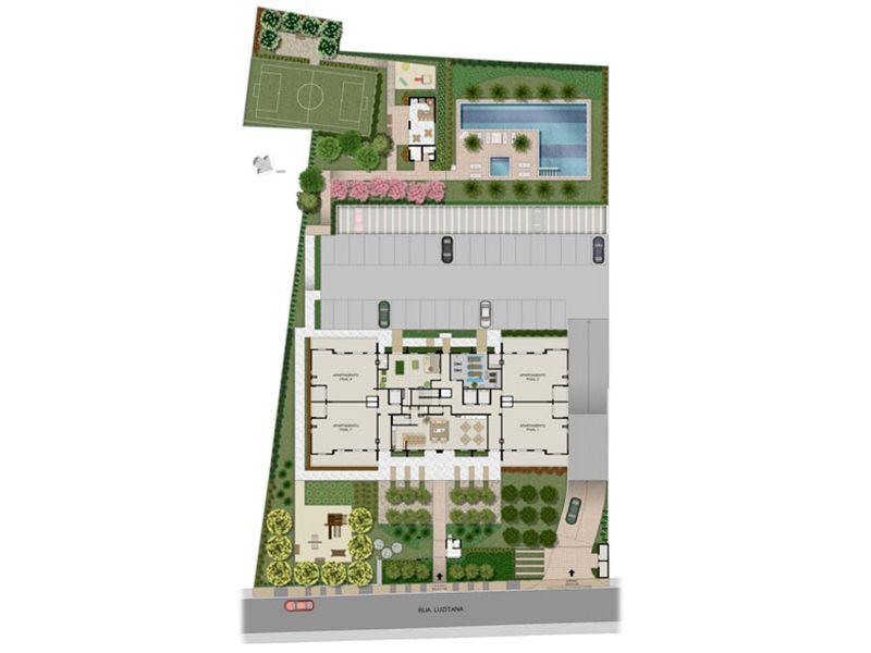 Planta:  | Reserva Bosque dos Jequitibás - Apartamento no Bosque - Campinas SP